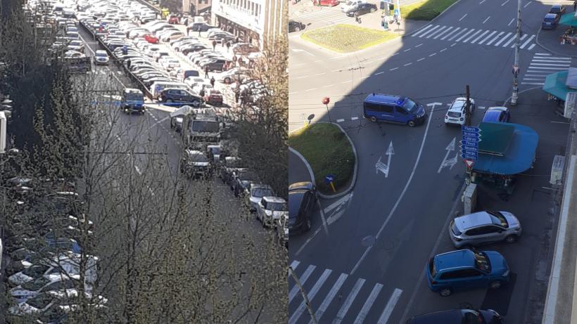 UPDATE Alertă cu bombă la Ministerul Transporturilor. Traficul a fost reluat în zona Gării de Nord  18783111