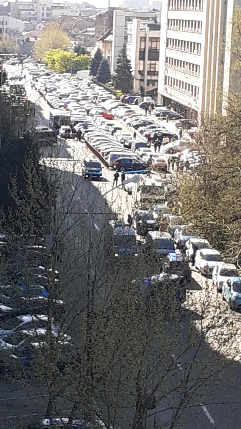 UPDATE Alertă cu bombă la Ministerul Transporturilor. Traficul a fost reluat în zona Gării de Nord  18783116