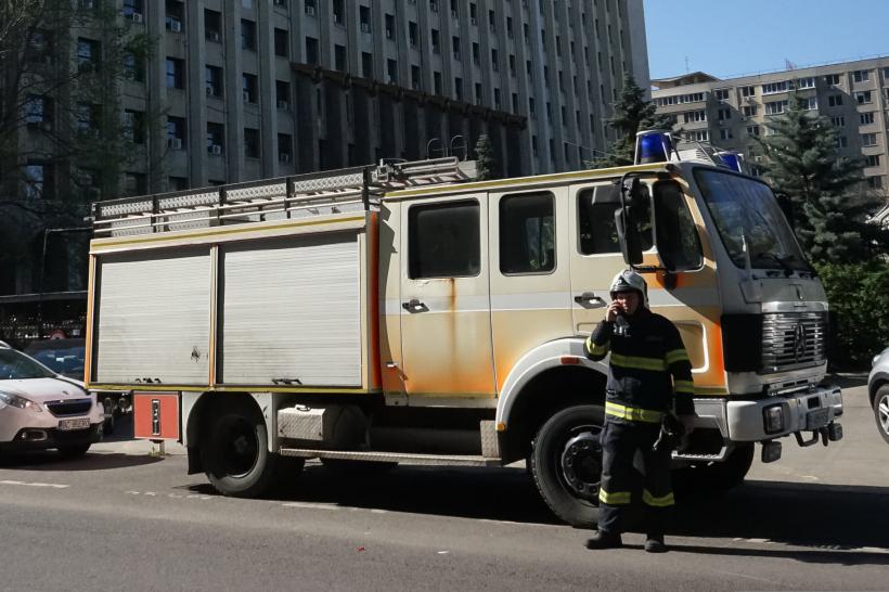 UPDATE Alertă cu bombă la Ministerul Transporturilor. Traficul a fost reluat în zona Gării de Nord  18783134