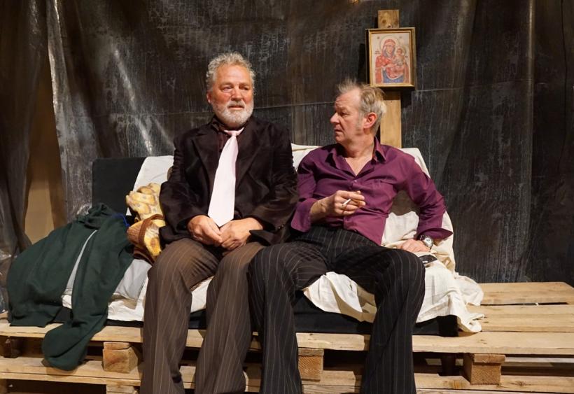 Teodor  Corban și Constantin Pușcașu, în cel mai nou proiect teatral al Naționalului ieșean: „Terminal: Brazilia” de Spiro Scimone