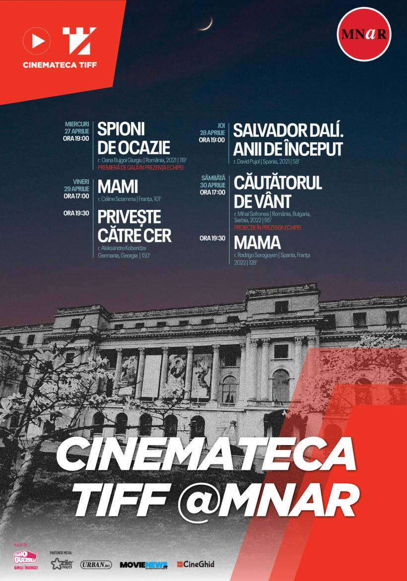 Cinemateca TIFF@MNAR  Un program de filme de calitate în Sala Auditorium a Muzeului Național de Artă al României