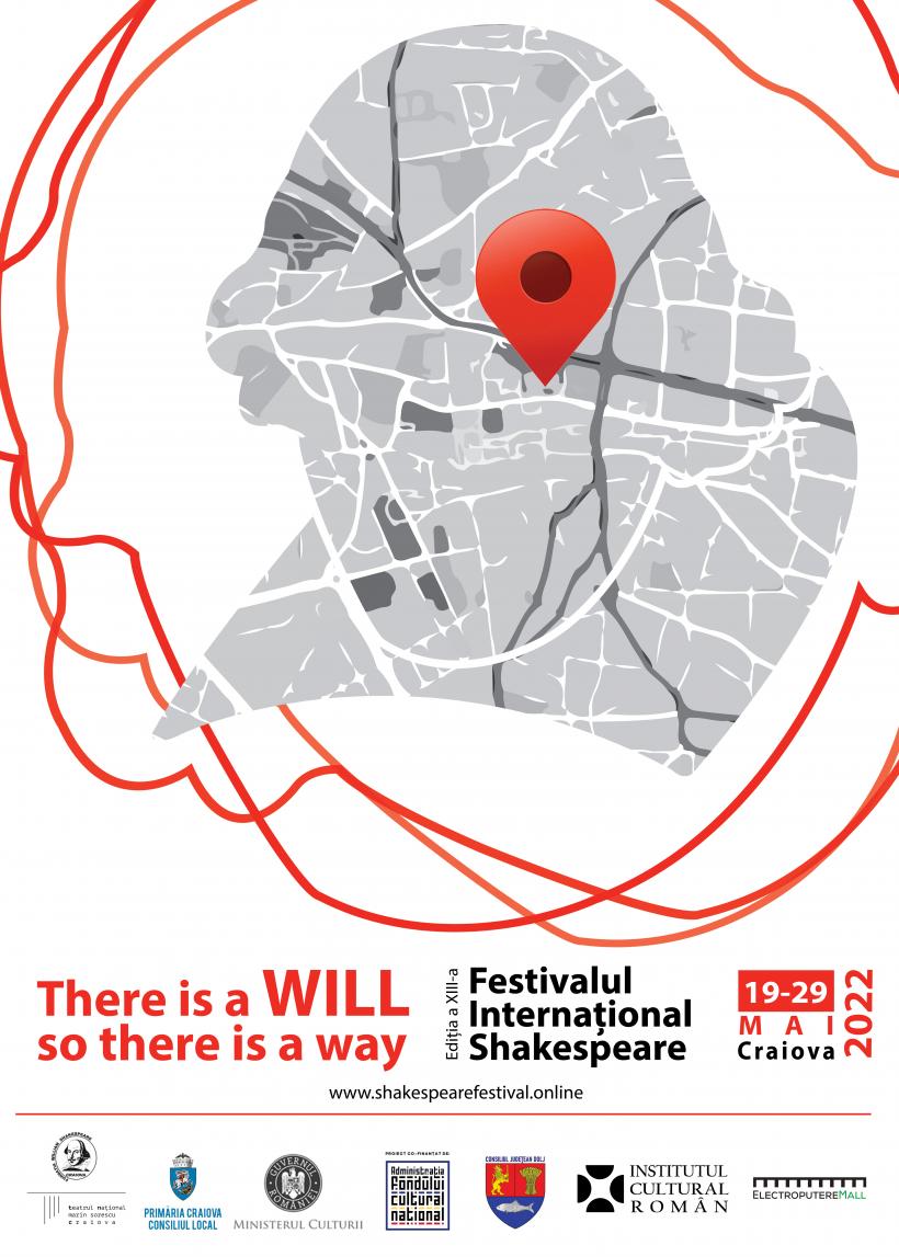 Festivalul Internațional Shakespeare, o nouă ediție cu spectacole de top la Craiova, între 19 și 29 mai 2022   