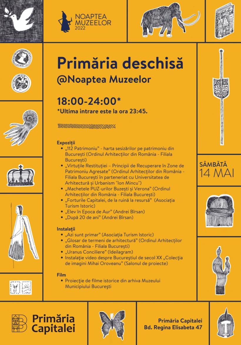 Primăria Capitalei se redeschIde  cu ocazia Nopții Muzeelor 2022 18786905