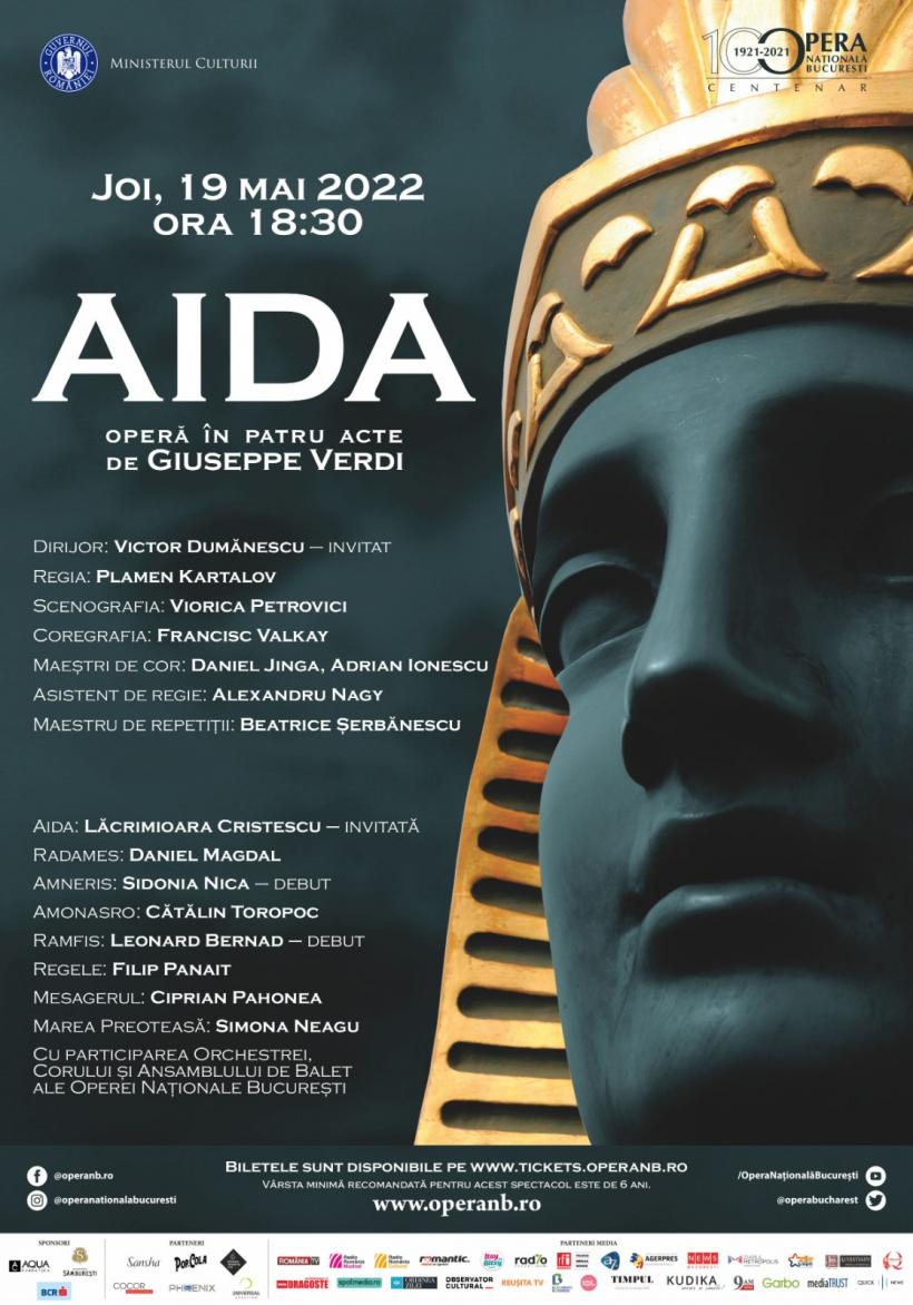 Victor Dumănescu, invitat la pupitrul dirijoral în „Aida” la Opera Națională București