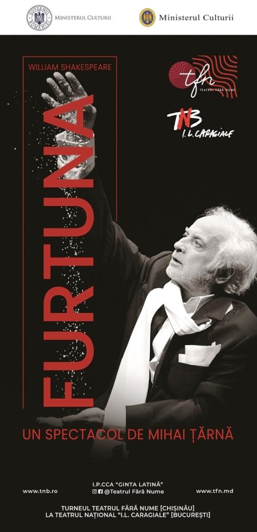 În turneu la TNB, Teatrul Fără Nume* din Chișinău propune o nouă versiune a FURTUNII lui Shakespeare, în regia lui Mihai Țărnă 18787802