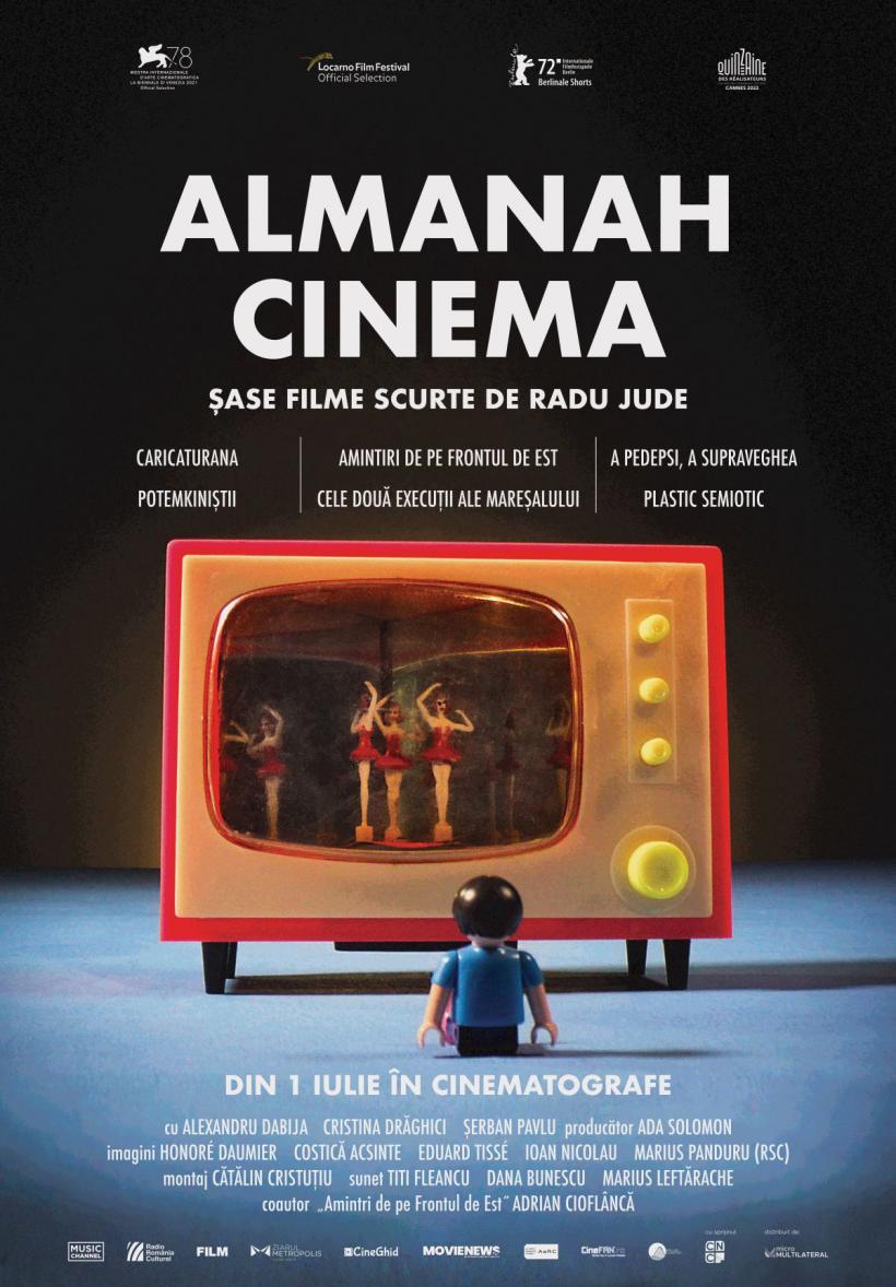 „Almanah Cinema. Șase filme scurte” de Radu Jude,   din 1 iulie pe marile ecrane