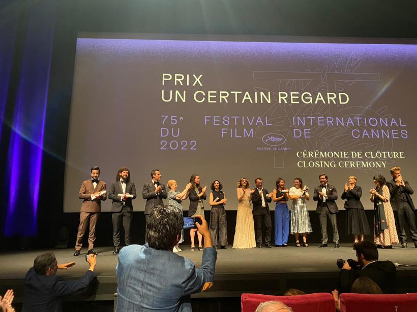 Alexandru Belc distins cu Premiul pentru cel mai bun regizor în cadrul secțiunii Un Certain Regard, Cannes 2022