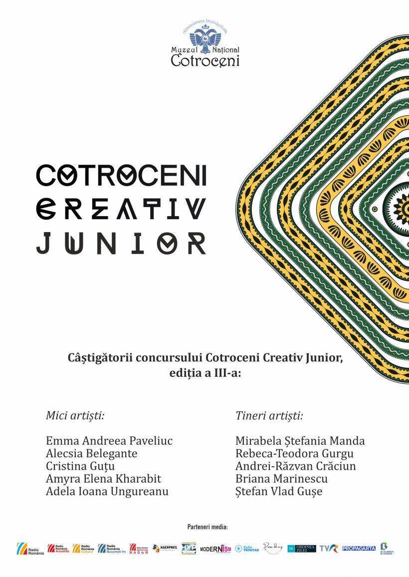 Expoziția Cotroceni Creativ Junior, ediția a treia,  la Muzeul Național Cotroceni