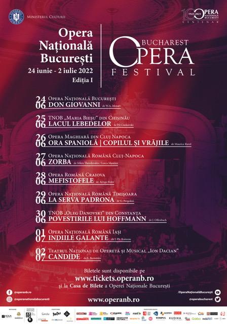 Marii regizori de operă Andrei Şerban, Silviu Purcărete şi Tompa Gábor  prezenţi cu patru producţii pe scena Bucharest Opera Festival, între 24 iunie şi 2 iulie