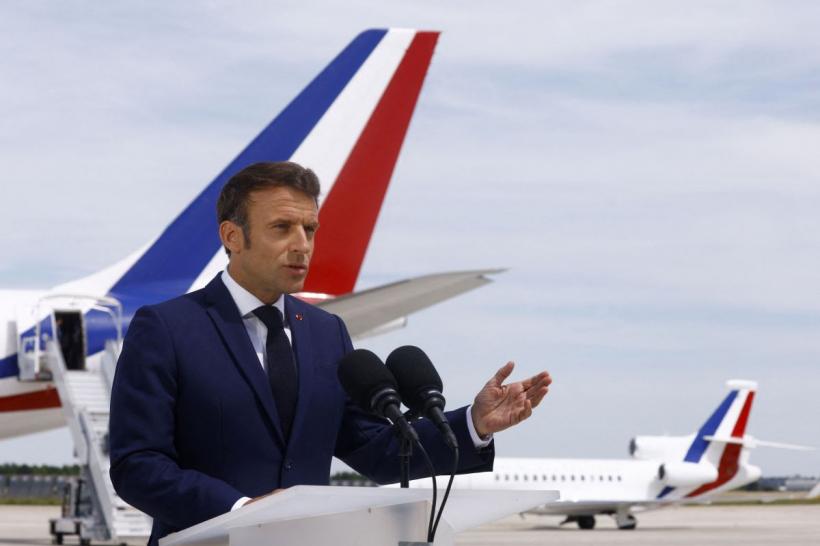 Emmanuel Macron, în România: Prezenţa trupelor franceze este &quot;fundamentală&quot; pentru apărarea Europei