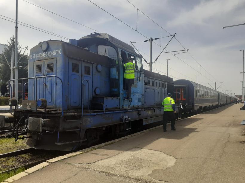 UPDATE Circulația feroviară a fost reluată pe raza Sucursalei Brașov