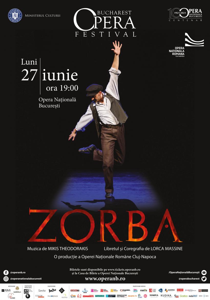 Opera clujeană pe scena BUCHAREST OPERA FESTIVAL cu un spectacol de balet fenomen: ZORBA 18791187