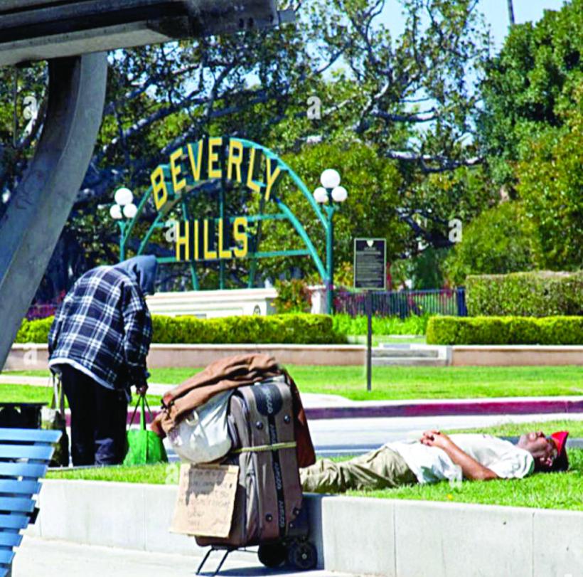 Partea goală a paharului Beverly Hills 