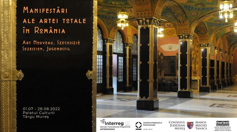 Din 1 iulie, povestea Art Nouveau-ului din România se spune la Palatul Culturii din Târgu Mureș