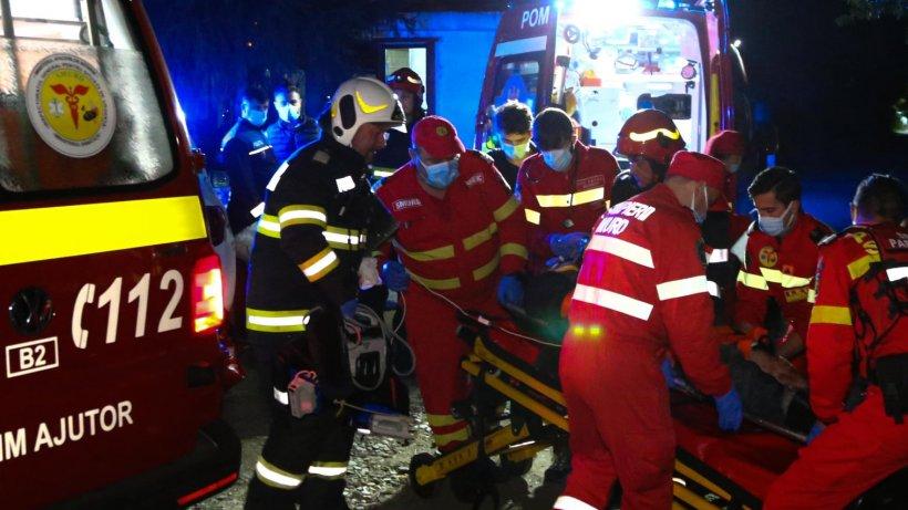 Accident în Sibiu. O fată de 14 ani a fost rănită de un șofer de TIR beat