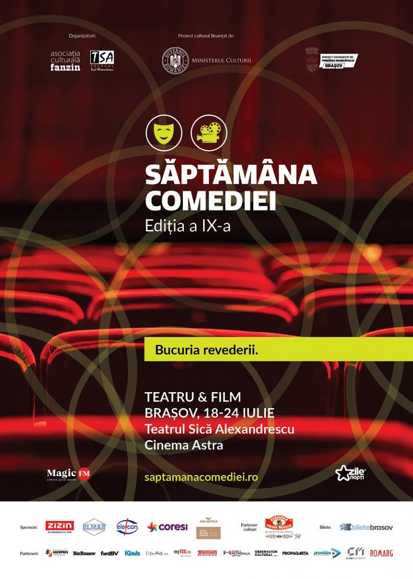 Piese de teatru și filme clasice de comedie, la Săptămâna Comediei 18793726