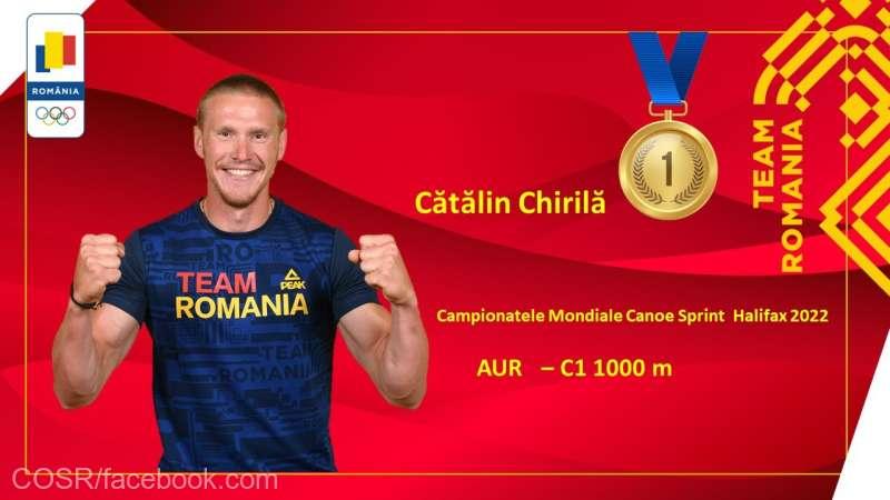 Aur mondial pentru Cătălin Chirilă la 1.000 de metri simplu