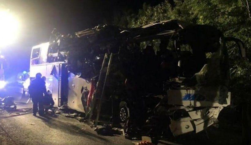 MAE: pasageri ai autocarului implicat în accidentul din Bulgaria, nevătămați, au intrat în România