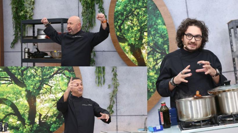 Sezon aniversar Chefi la cuțite, din toamnă, la Antena 1. Sorin Bontea, Florin Dumitrescu și Cătălin Scărlătescu sărbătoresc reuniunea de 10 ani  cu cea mai savuroasă competiție culinară