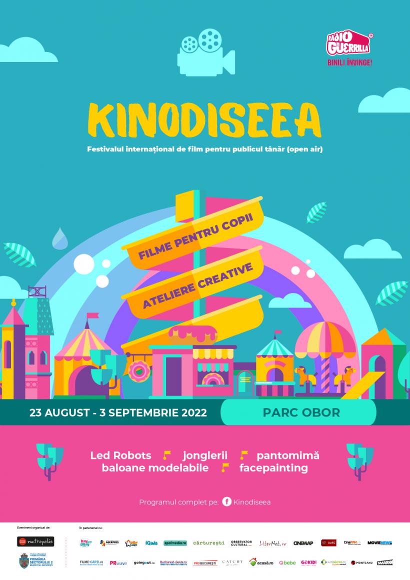 KINOdiseea Open Air revine între 23 august și 3 septembrie în București 18795670