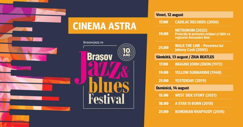 A început Brașov Jazz &amp; Blues Festival. Muzică, proiecții de film și multe alte evenimente la ediția aniversară