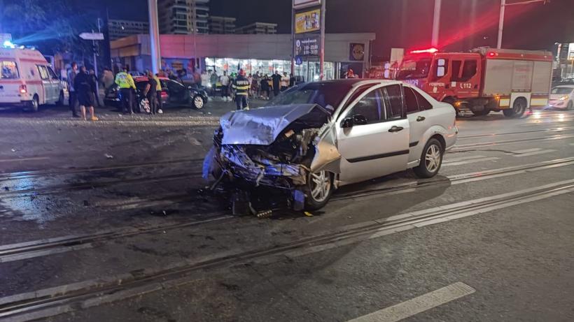Accident grav în centrul Iașiului.  Șapte persoane au fost rănite