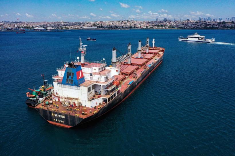 Prima navă de cereale cu destinația Africa a sosit în portul ucrainean Pivdennyi