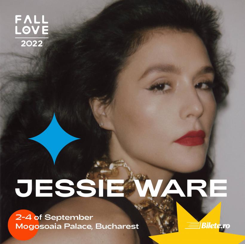 După succesul de la Glastonbury, Jessie Ware vine la Festivalul Fall in Love, la Mogoșoaia