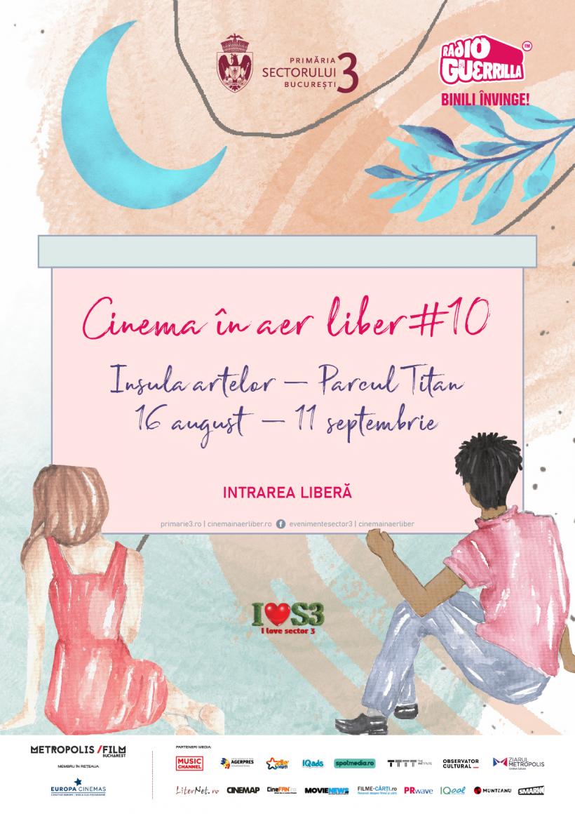 Filme de autor la Cinema în aer liber, pe Insula Artelor din Parcul Titan 18796289