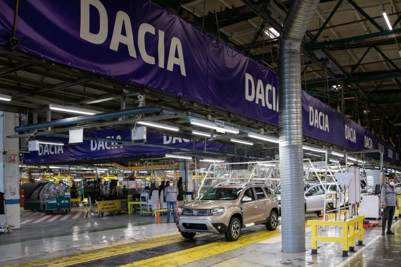 Piaţa auto: Dacia în top 10 cu cele mai bine vândute modele în 2022