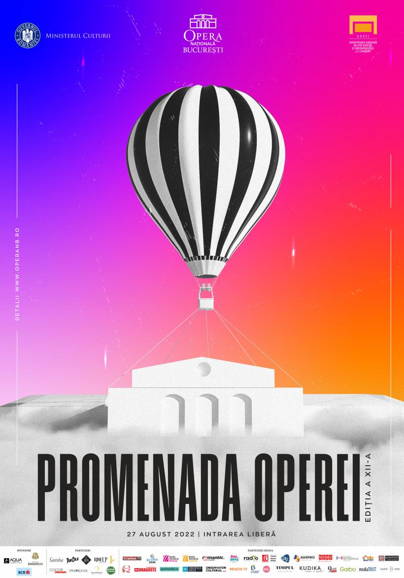 Opera Națională București intră în al doilea secol de existență După o stagiune centenară de succes, repornim la drum cu  Promenada Operei, ediția a XII-a, în 27 august pe esplanada Operei Naționale București 18796658