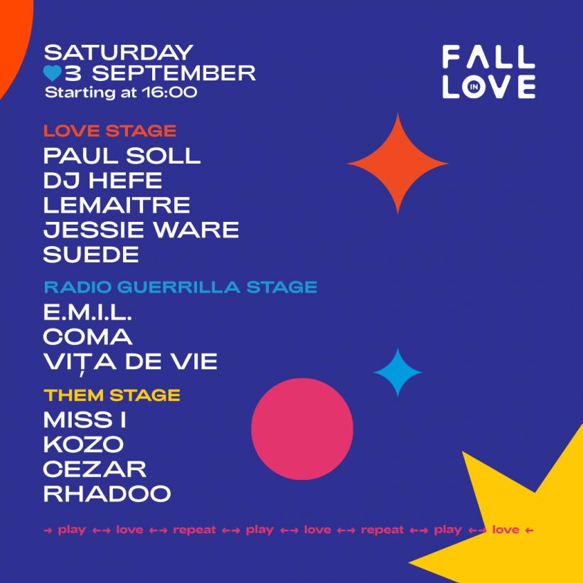 Festivalul Fall in Love anunță programul pentru trei zile de poveste la Palatul Mogoșoaia 18797009