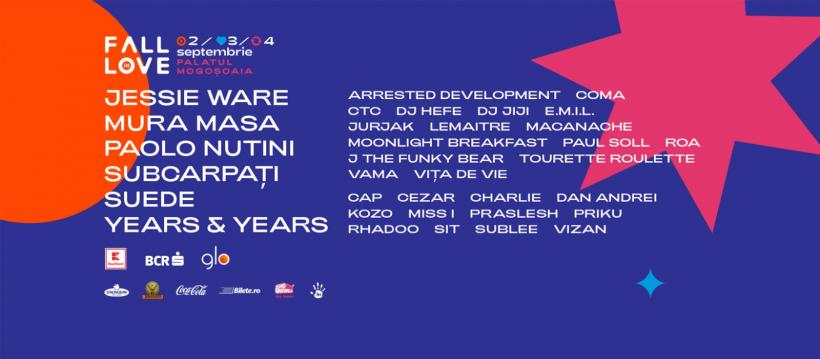 Vineri începe Fall In Love la Mogoșoaia – De la Jessie Ware, Suede și Paolo Nutini, la Subcarpați și Vama 18797462