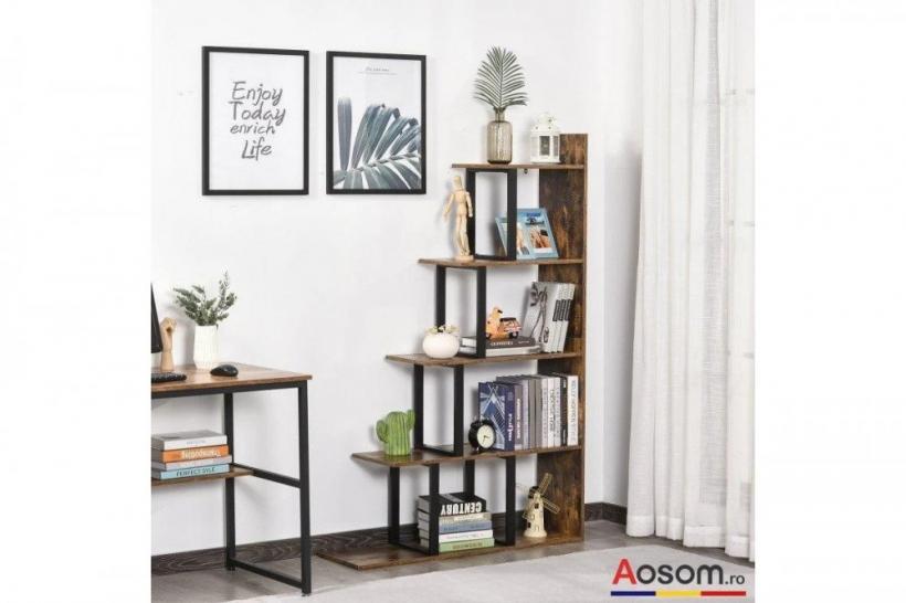 Rafturi bibliotecă trainice și moderne, pentru confortul de acasă sau la birou