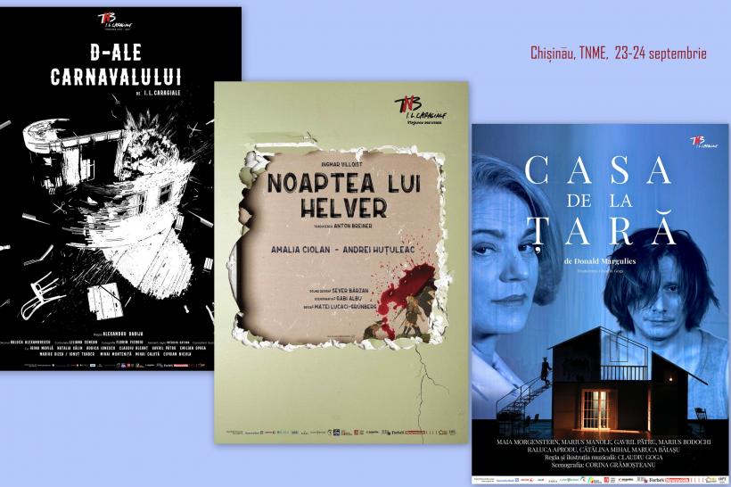 Sub genericul „Artiștii pentru pace, libertate, speranță”, TNB participă, alături de alte 17 teatre naţionale de pe ambele maluri ale Prutului, la Reuniunea Teatrelor Naţionale Româneşti de la Chişinău