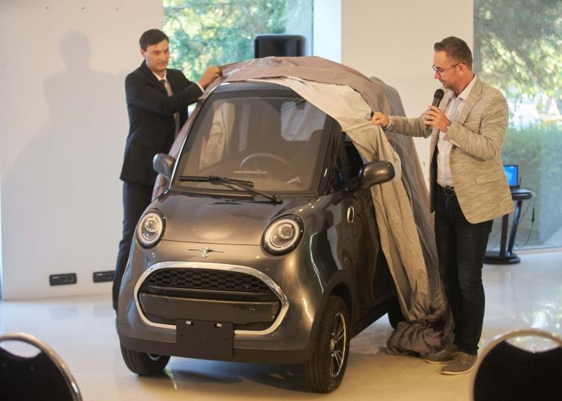 Premieră mondială. Lansarea unei mașini electrice în România: Q2 -  Evolio 18799229