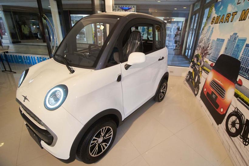 Premieră mondială. Lansarea unei mașini electrice în România: Q2 -  Evolio 18799231