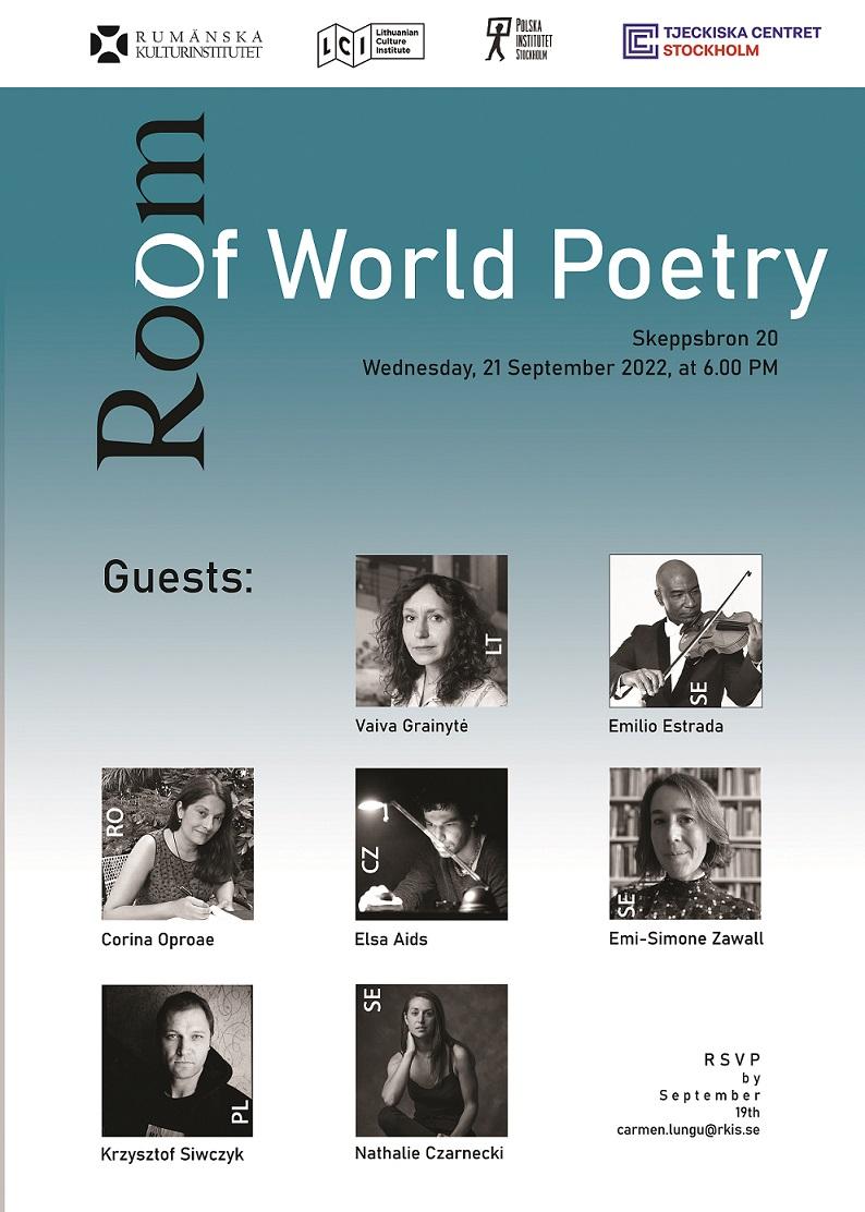 Seară de poezie și muzică la ICR Stockholm, în preambulul Târgului de Carte de la Göteborg 18799418