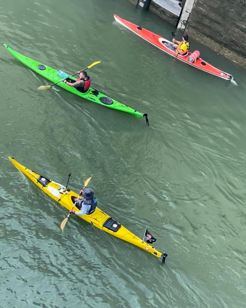 Imagini spectaculoase: Caiac-canoe la ecluza Cernavodă 18799592