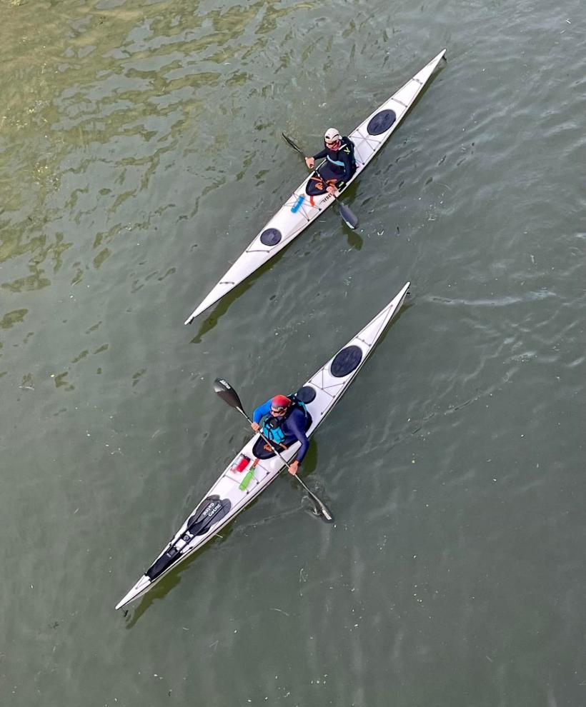Imagini spectaculoase: Caiac-canoe la ecluza Cernavodă 18799593