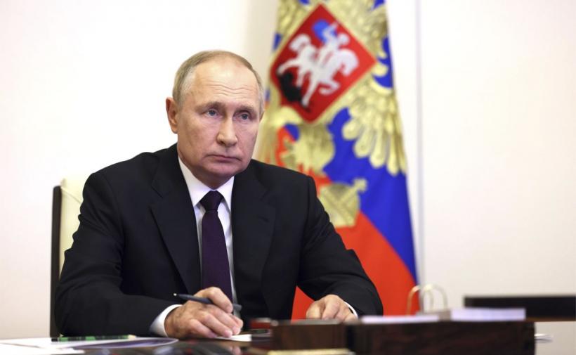 Vladimir Putin: Operaţiunile în Donbas nu s-au oprit, ele avansează într-un ritm lent. Planul nu s-a schimbat, nu ne grăbim