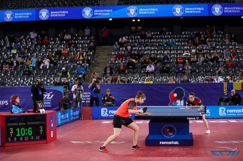 Constănțeanca Elena Zaharia este CAMPIOANA Europei la simplu feminin U21 la tenis de masă!  18799697