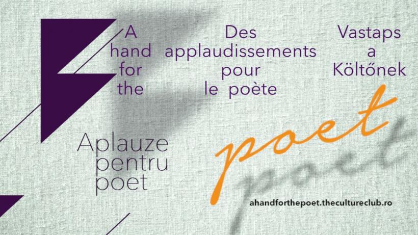 Aplauze pentru poet - o nouă serie, din 27 septembrie 2022
