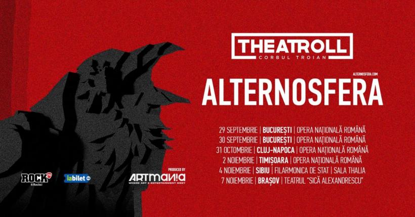 ALTERNOSFERA LANSEAZĂ SERIA DE CONCERTE  THEATROLL  |  CORBUL TROIAN 18800196