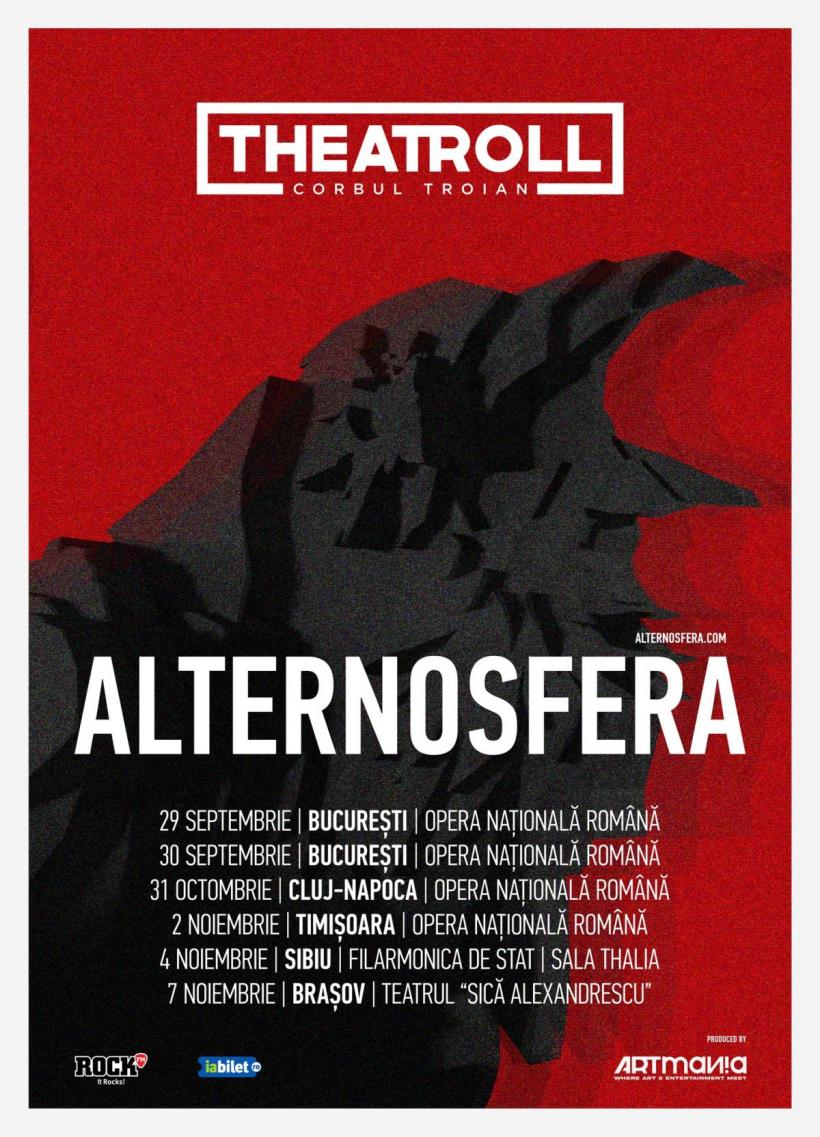 ALTERNOSFERA LANSEAZĂ SERIA DE CONCERTE  THEATROLL  |  CORBUL TROIAN 18800197