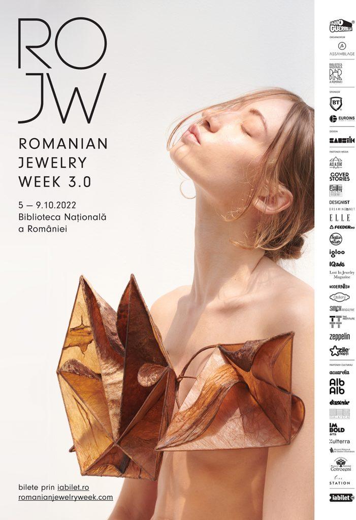 Romanian Jewelry Week 3.0 – 190 designeri de bijuterie contemporană,  9 expoziții colective, 6 locații culturale din București
