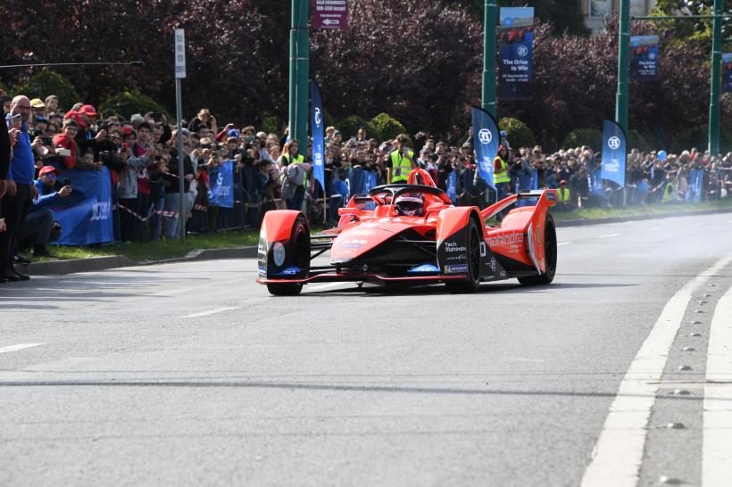 La Timișoara a fost prezentat monopostul electric Mahindra Racing M8Electro 18800579