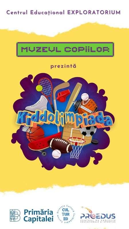 Kiddolimpiada - expoziţie interactivă dedicată sportului, la Muzeul Copiilor