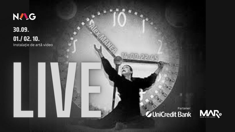 Peste 300 de fragmente din filme cu și despre artiști surprinse în LIVE, instalația de artă video a artistului Alex Manea 18801566