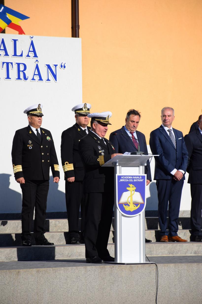 Academia Navală “Mircea cel Bătrân”. Viitorii marinari au participat la deschiderea noului an universitar 18801821